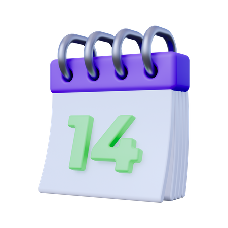 Calendar  3D Icon