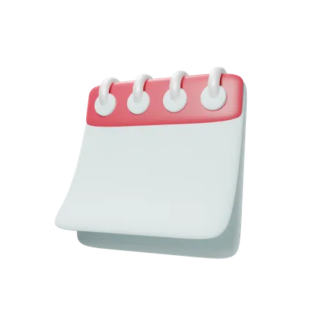 Calendar  3D Icon