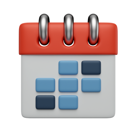 Calendar  3D Icon