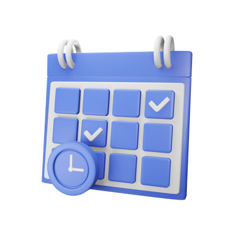 Calendar  3D Icon