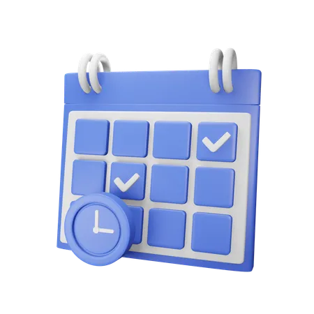 Calendar  3D Icon