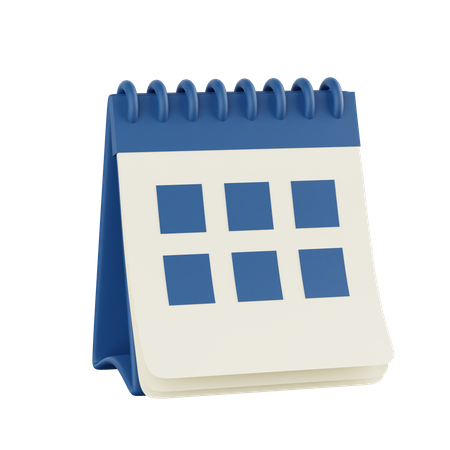 Calendar  3D Icon