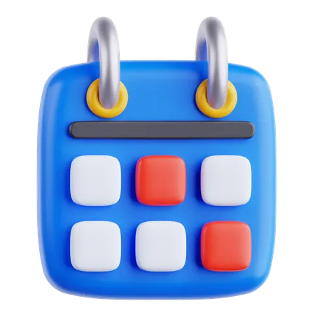 Calendar  3D Icon