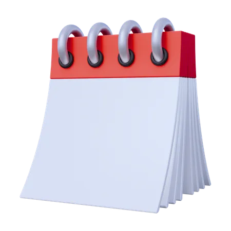 Calendar  3D Icon