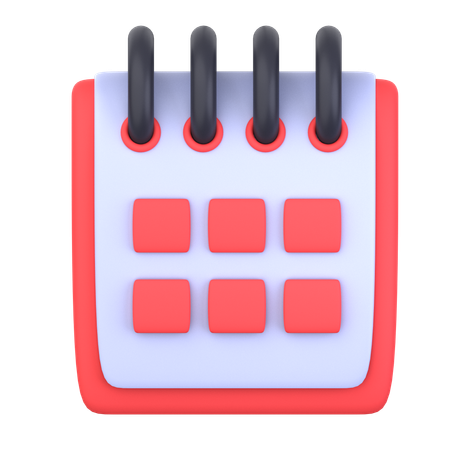 Calendar  3D Icon