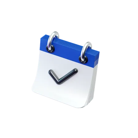 Calendar  3D Icon