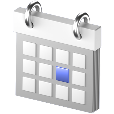 Calendar  3D Icon