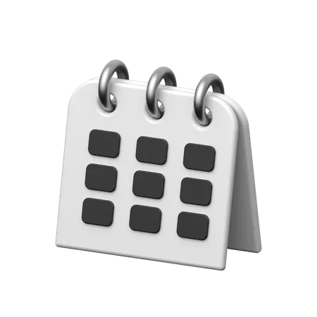 Calendar  3D Icon