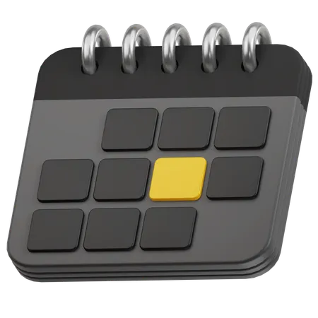 Calendar  3D Icon