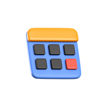 Calendar  3D Icon