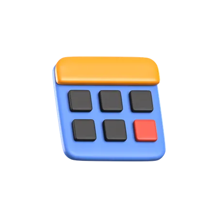 Calendar  3D Icon