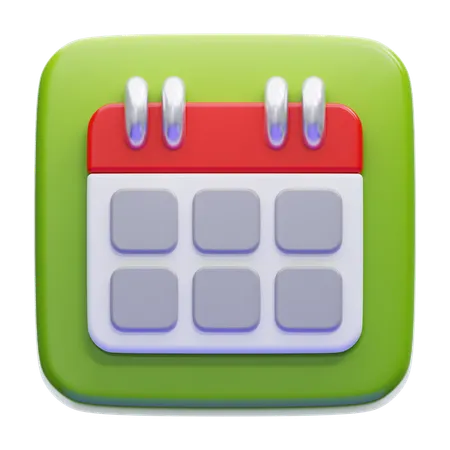 CALENDAR  3D Icon