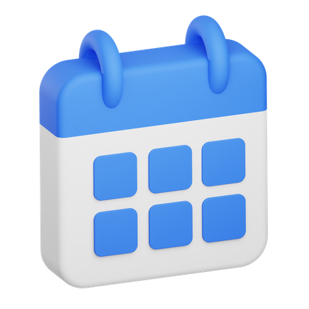 Calendar  3D Icon