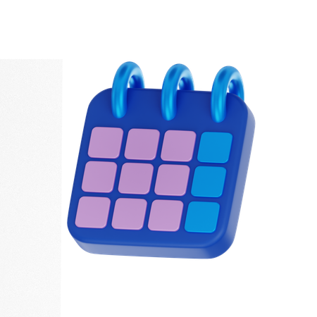 Calendar  3D Icon