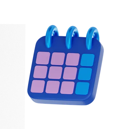 Calendar  3D Icon