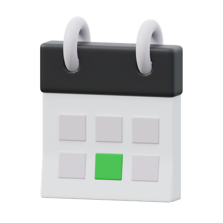 Calendar  3D Icon