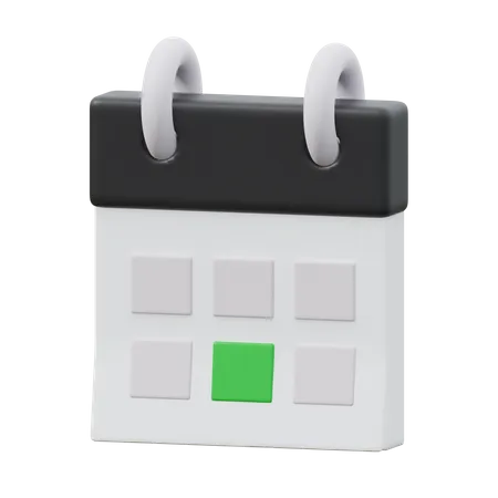 Calendar  3D Icon