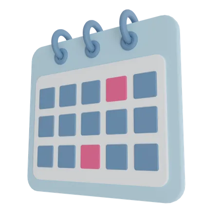 Calendar  3D Icon