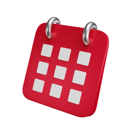 Calendar  3D Icon