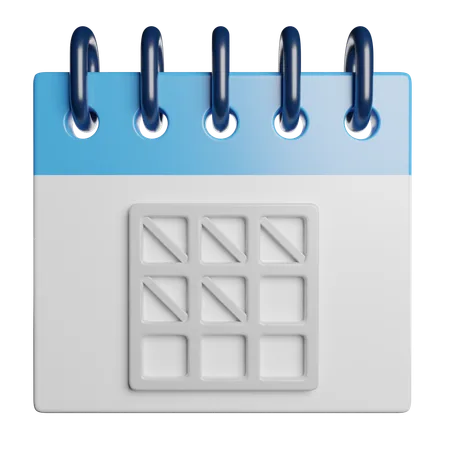 Calendar  3D Icon