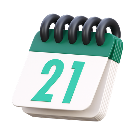 Calendar  3D Icon