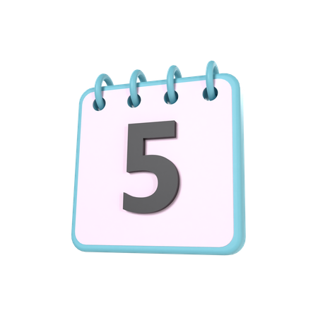 Calendar  3D Icon