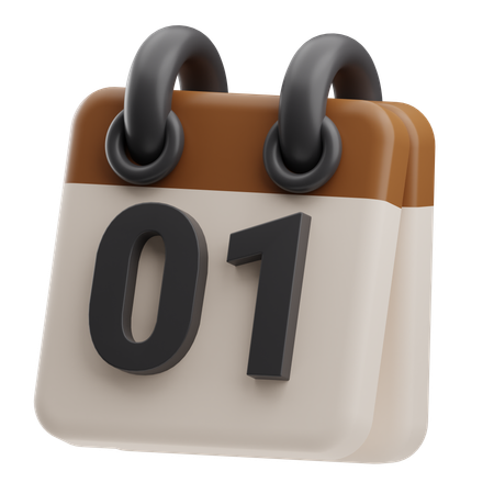 Calendar  3D Icon