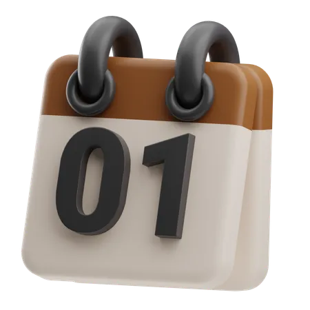 Calendar  3D Icon