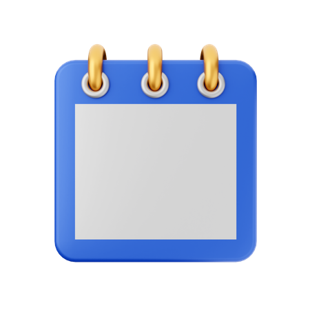 Calendar  3D Icon