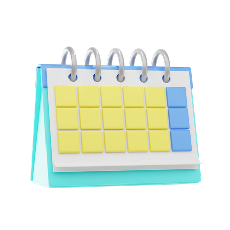 Calendar  3D Icon