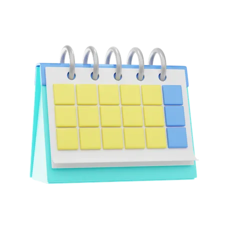 Calendar  3D Icon