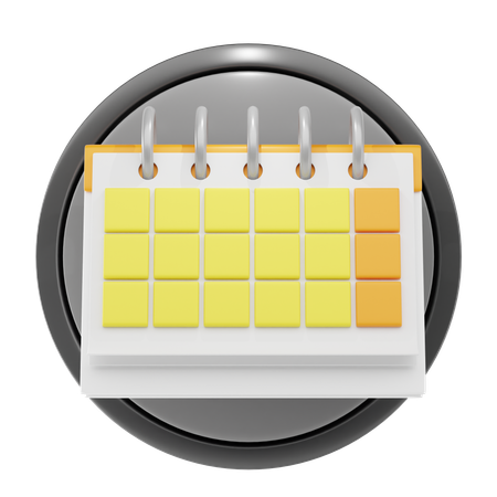 Calendar  3D Icon