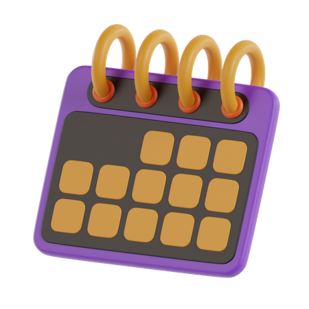 Calendar  3D Icon