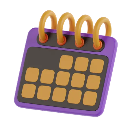 Calendar  3D Icon