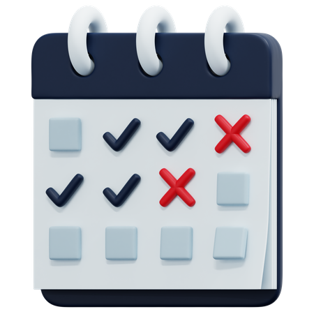 Calendar  3D Icon