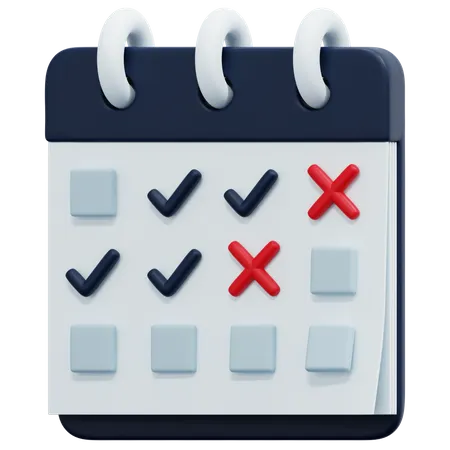 Calendar  3D Icon