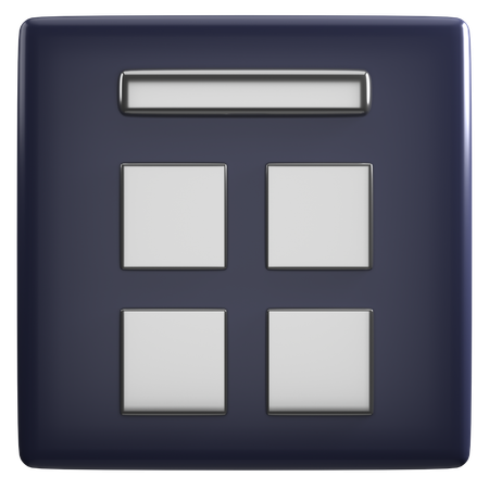 Calendar  3D Icon