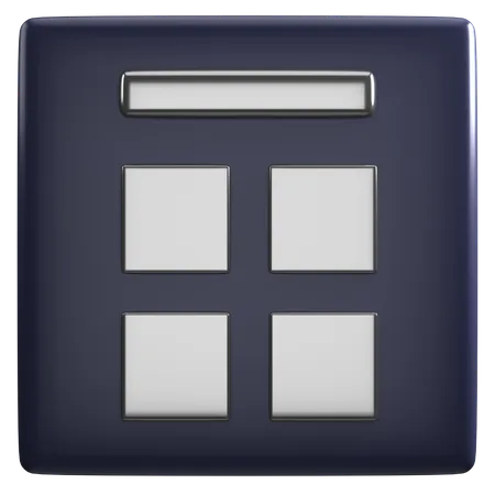 Calendar  3D Icon