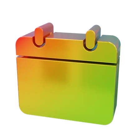 Calendar  3D Icon