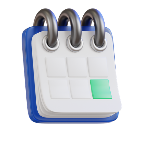 Calendar  3D Icon