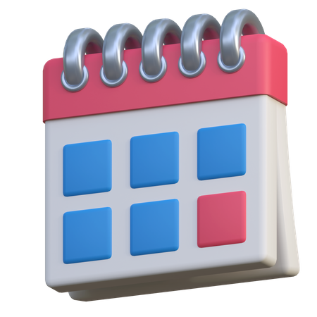 Calendar  3D Icon