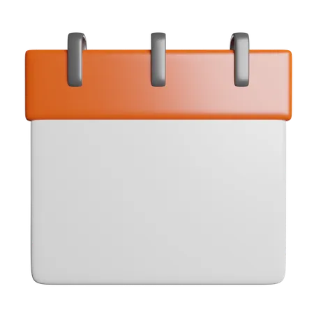 Calendar  3D Icon