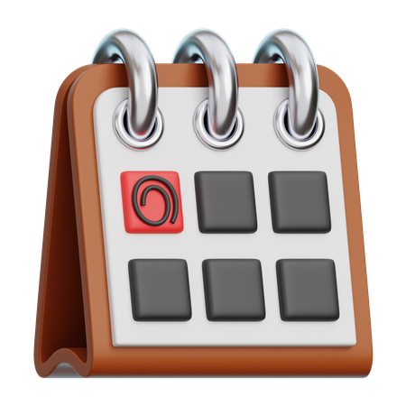 Calendar  3D Icon