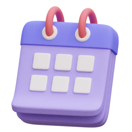 Calendar  3D Icon