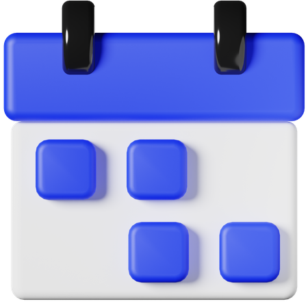 Calendar  3D Icon