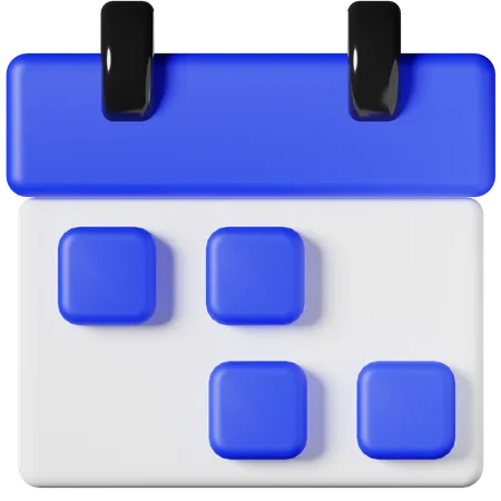 Calendar  3D Icon