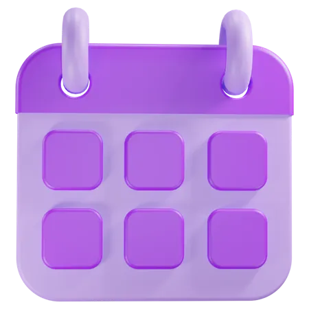 Calendar  3D Icon