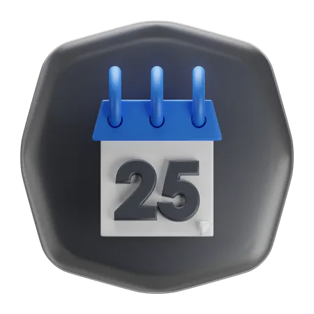 Calendar  3D Icon