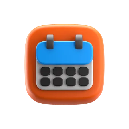 Calendar  3D Icon