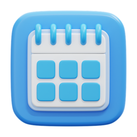 Calendar  3D Icon